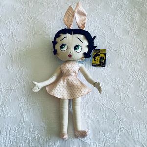 Betty Boop Kellytoy Polka Dot Bunny Betty Easter Collection Pink 2004